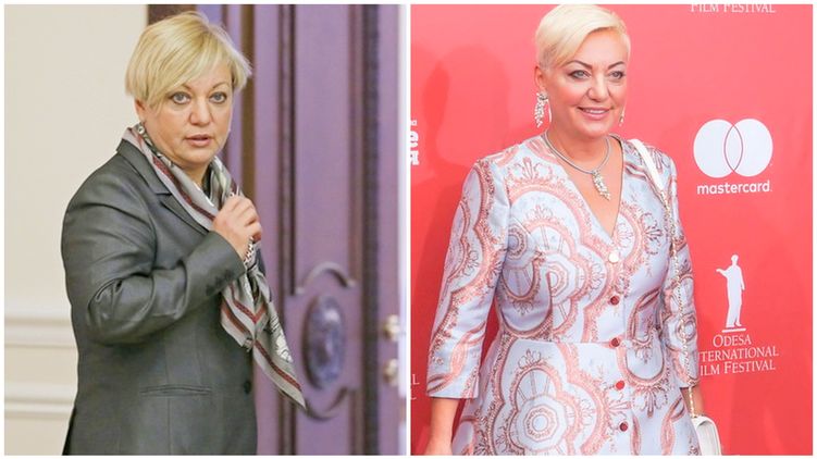 Влаерия Гонтарева в мае 2017 (слева) и в июле 2018, фото: facebook.com