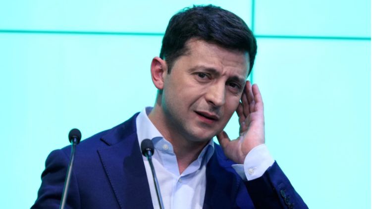 Владимир Зеленский. Фото, которым была иллюстрирована статья в El Pais