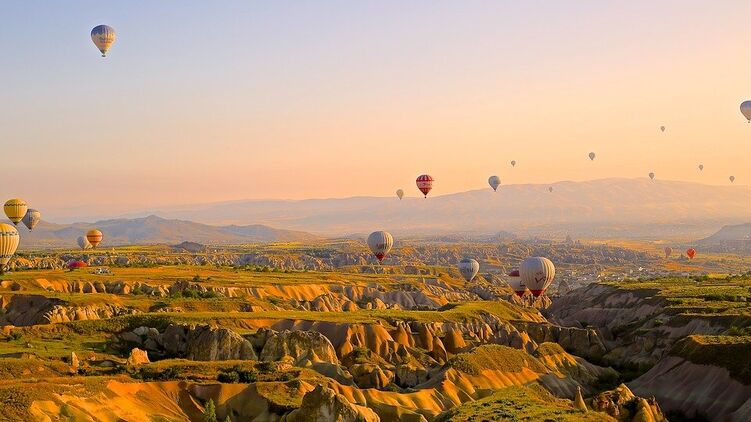 Каппадокия, Турция. Фото с сайта pixabay.com