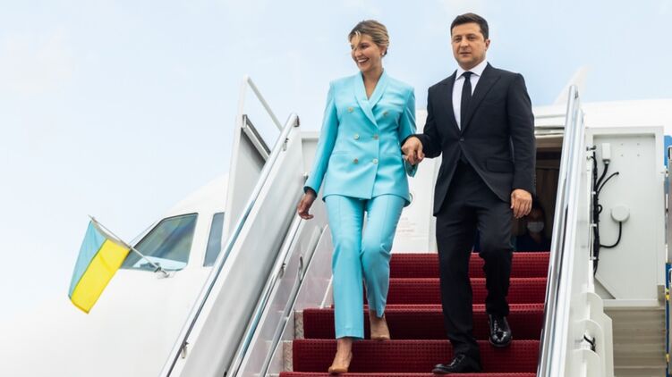 Владимир и Елена Зеленские в США. Фото: сайт президента Украины