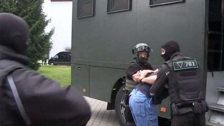 Задержание вагнеровцев в Беларуси. Фото КГБ республики