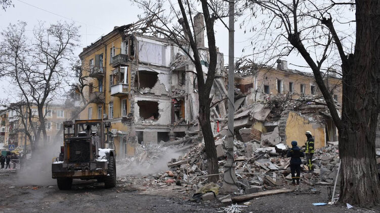 Последствия удара по Краматорску 1 февраля