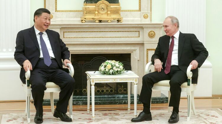 Си Цзиньпин и Путин в Москве обсудят Украину. Фото Кремля
