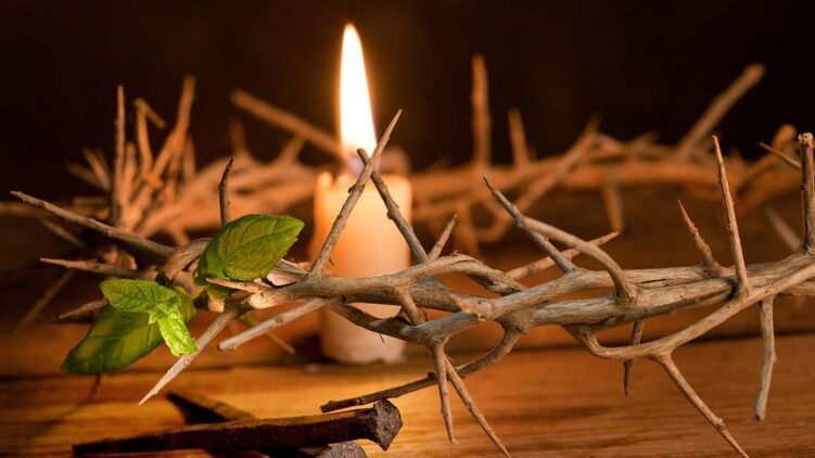 Изображение по случаю наступления Страстной недели в 2024 году