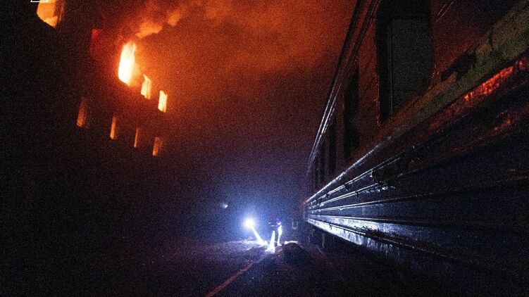 Наслідки удару по Сумщині. Фото: ДСНС