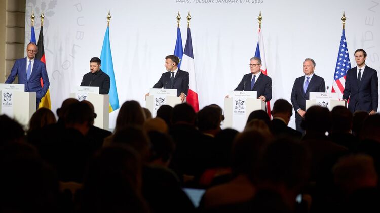 Украина, США и европейские лидеры провели встречу в Париже. Фото: t.me/V_Zelenskiy_official