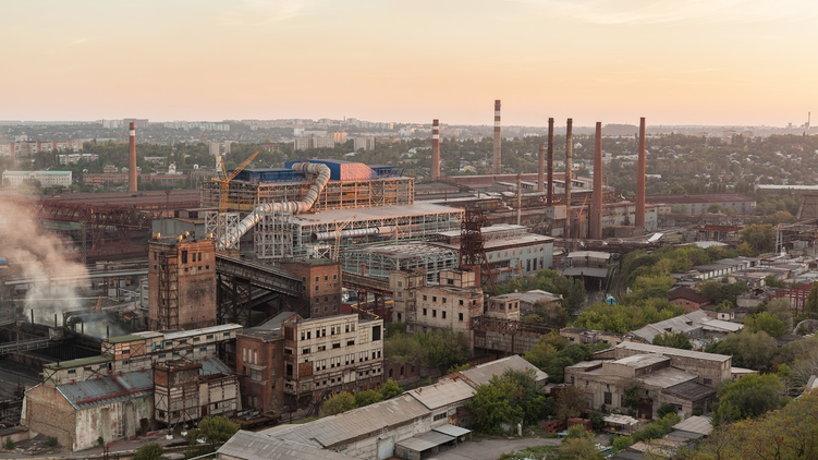 Заводы и фабрики на неподконтрольных территориях Донбасса дышат на ладан, SkyscraperCity