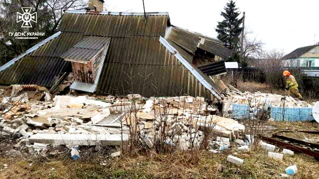 взрыв в Киевской области