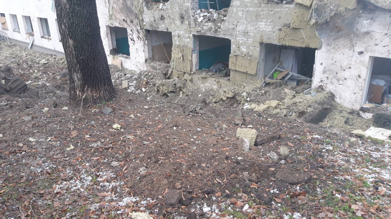 последствия обстрела Харьковской области