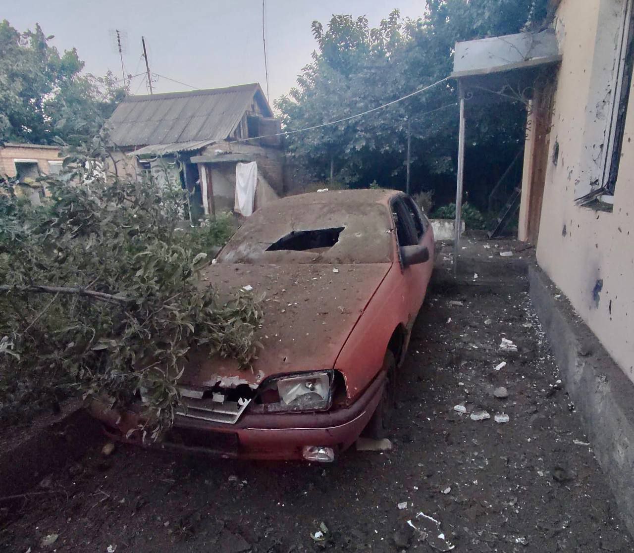 Обстрел Днепропетровской области 7 сентября - фото последствий обстрелов