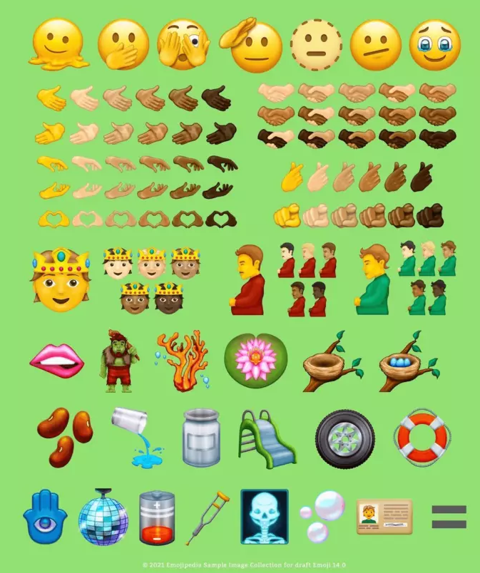 Новые эмодзи