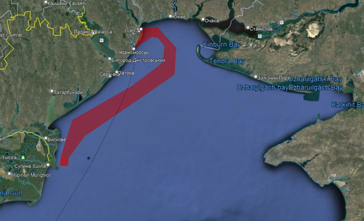 Карты "зернового коридора"