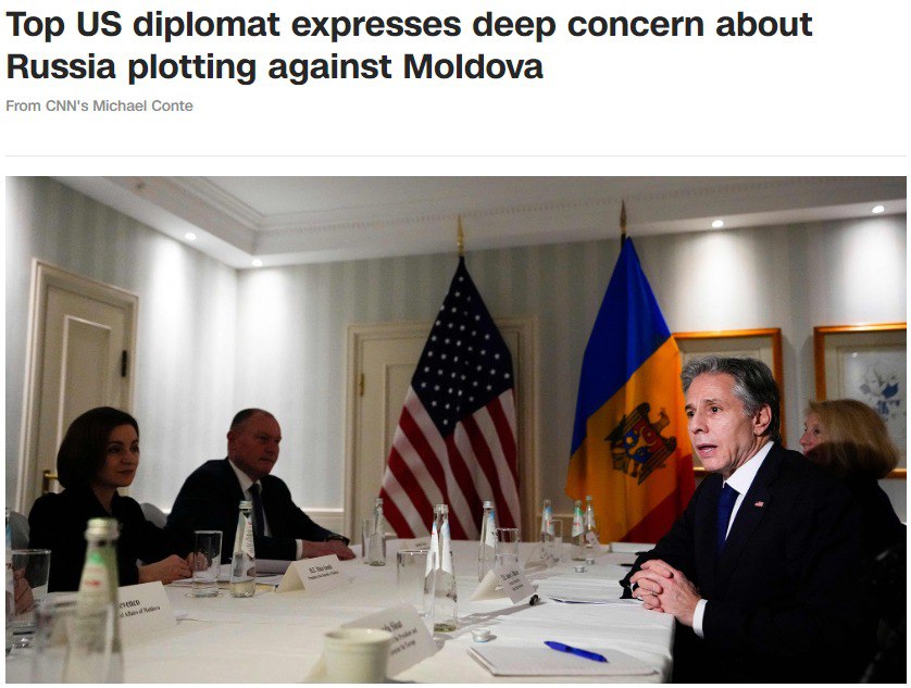 США стурбовані спробами РФ дестабілізувати уряд Молдови