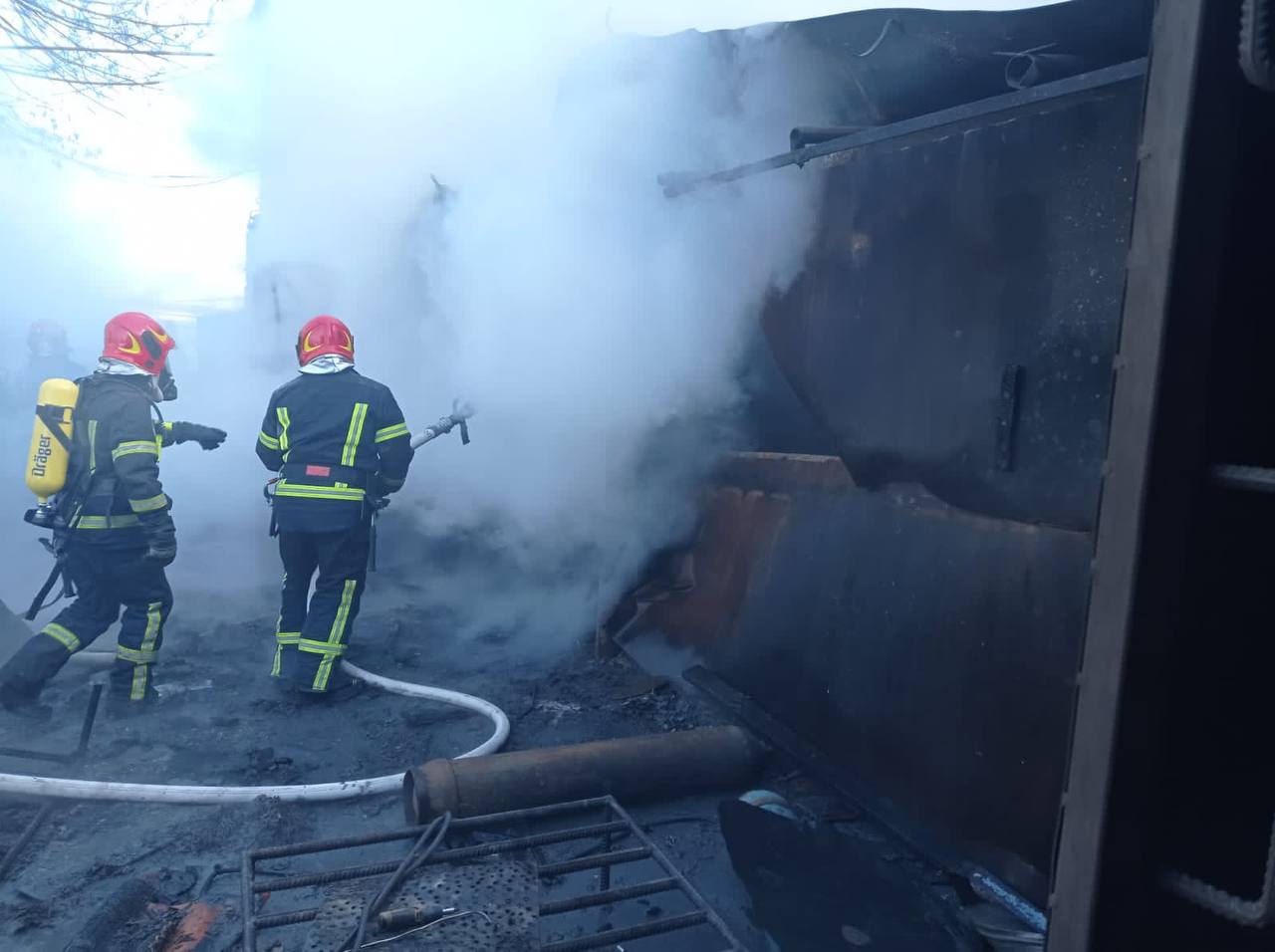 У Голосіївському районі Києва пожежа 28 лютого