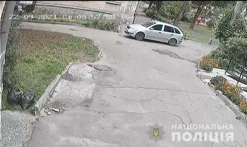 Автомобиль координатора убийства Михаила Козлова в Черкассах