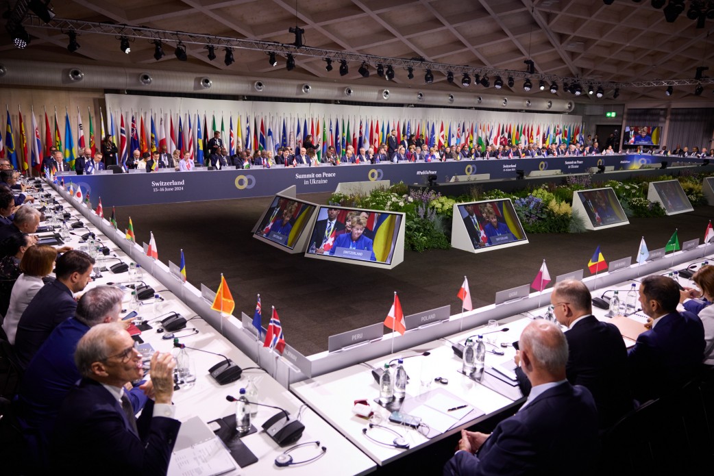 "Саммит мира" в Швейцарии способствовал изменению позиции Киева по переговорам с Россией. Фото: president.gov.ua