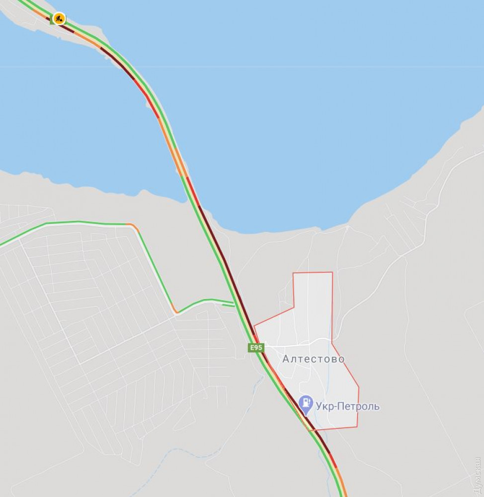 Трасса Одесса-Киев пробки 29 июня