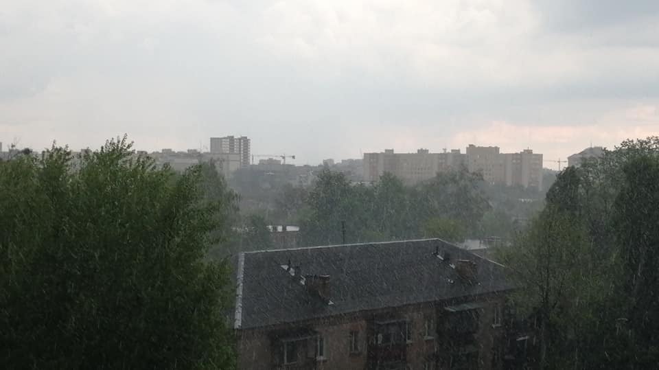 ливень в Киеве