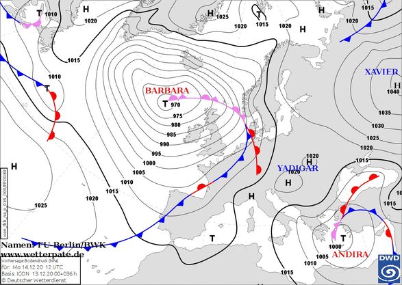 Прогноз погоды в Украине на 15 декабря. Фейсбук-страница Натальи Диденко