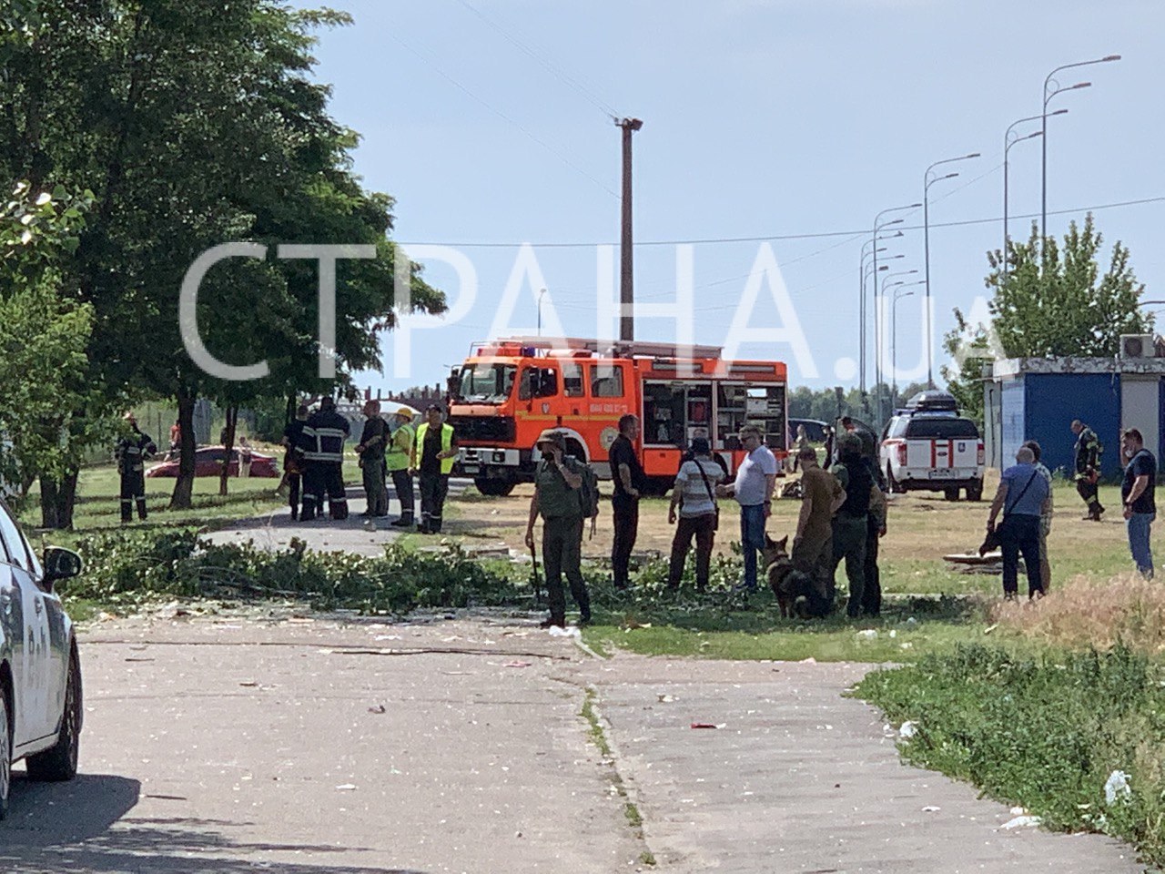 взрыв дома в Киеве