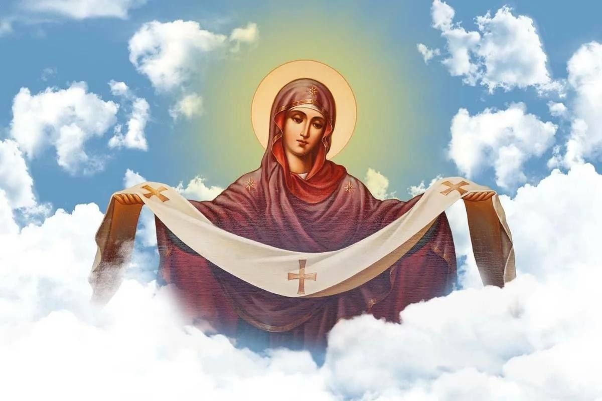 A small devotional card clutched tightly