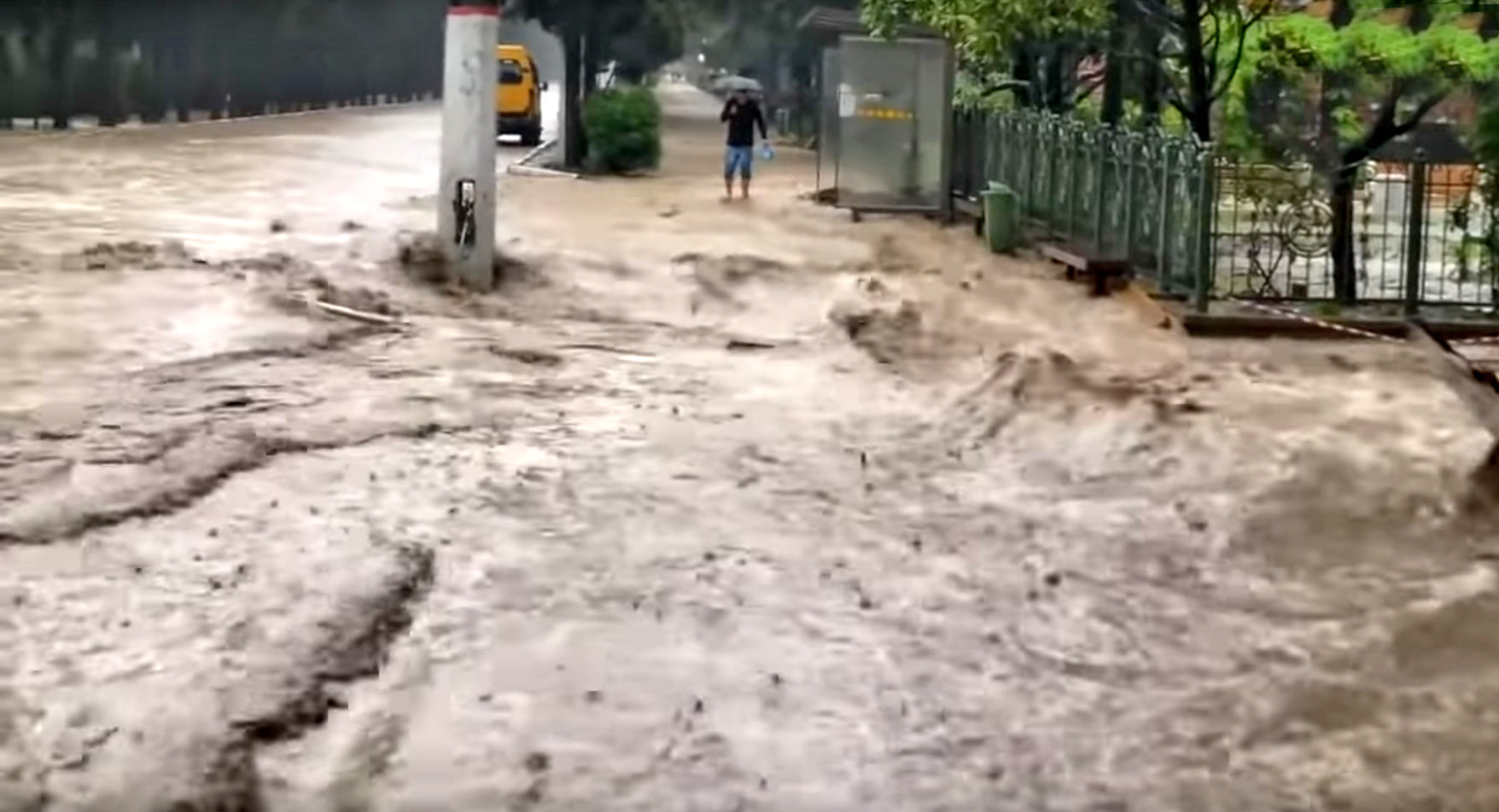 Фото наводнения в Крыму. Facebook