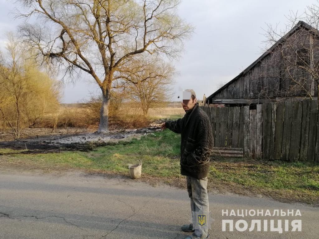 Виновник одного из пожаров в зоне