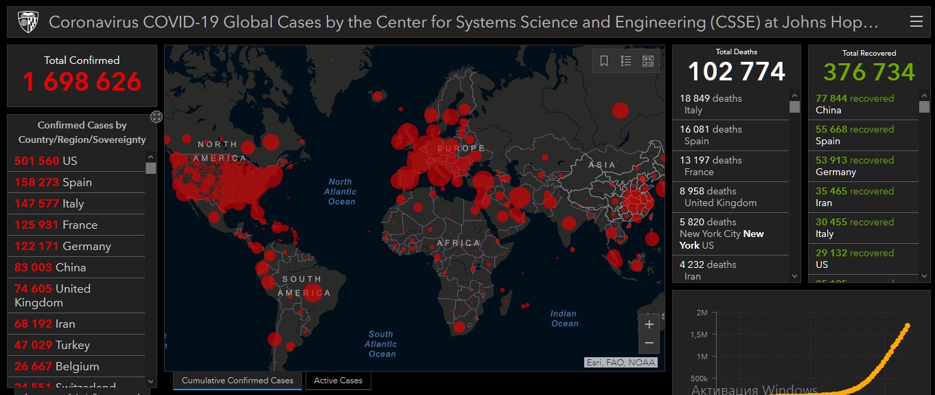 Скриншот: arcgis.com