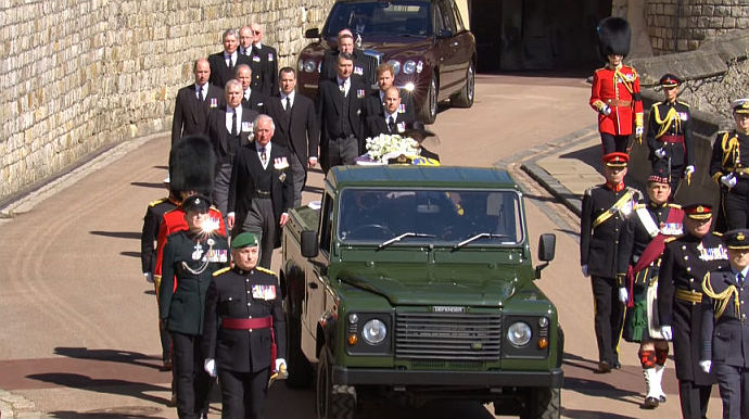 В Британии похоронили принца Филиппа. В последний путь его проводили всего 30 человек. Фото