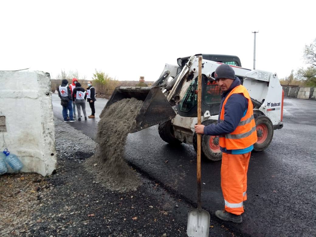 Подготовка к открытию КПВВ