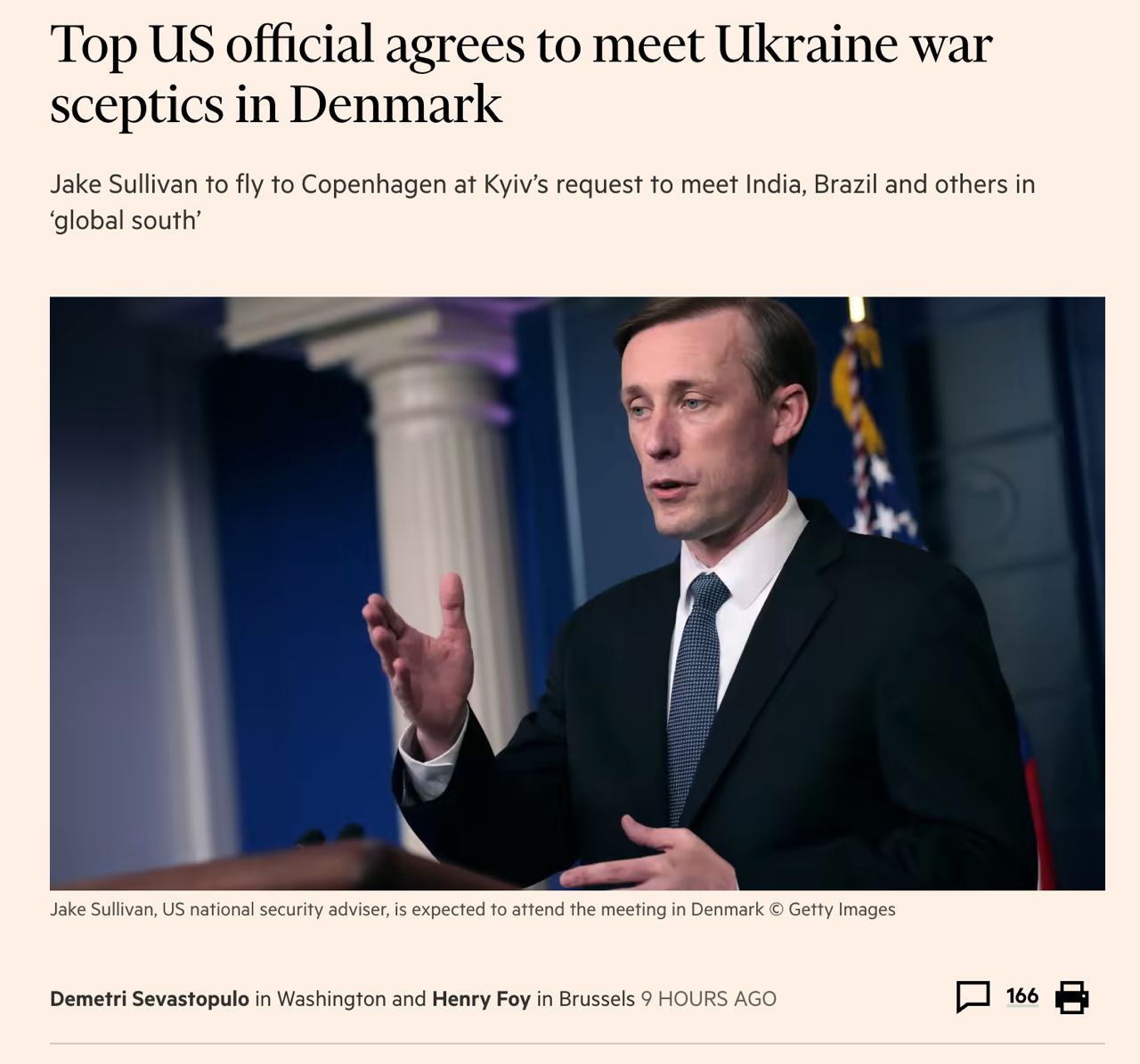 Белый дом обсудит войну в Украине со странами БРИКС
