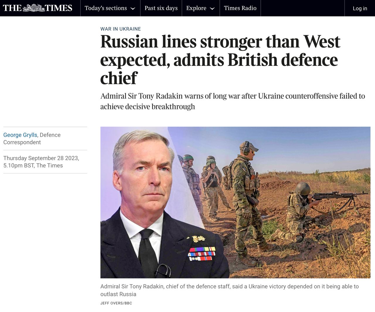 Оборона РФ оказалось сильнее, чем предполагал Запад
