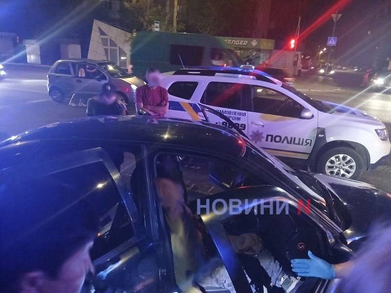 Фото полиции с задержанным на месте убийства. Источник &ndash; Телеграм