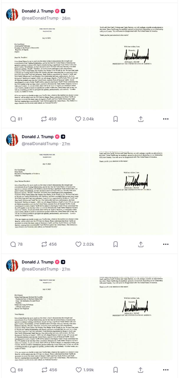 Знімок повідомлення (2) на truthsocial.com