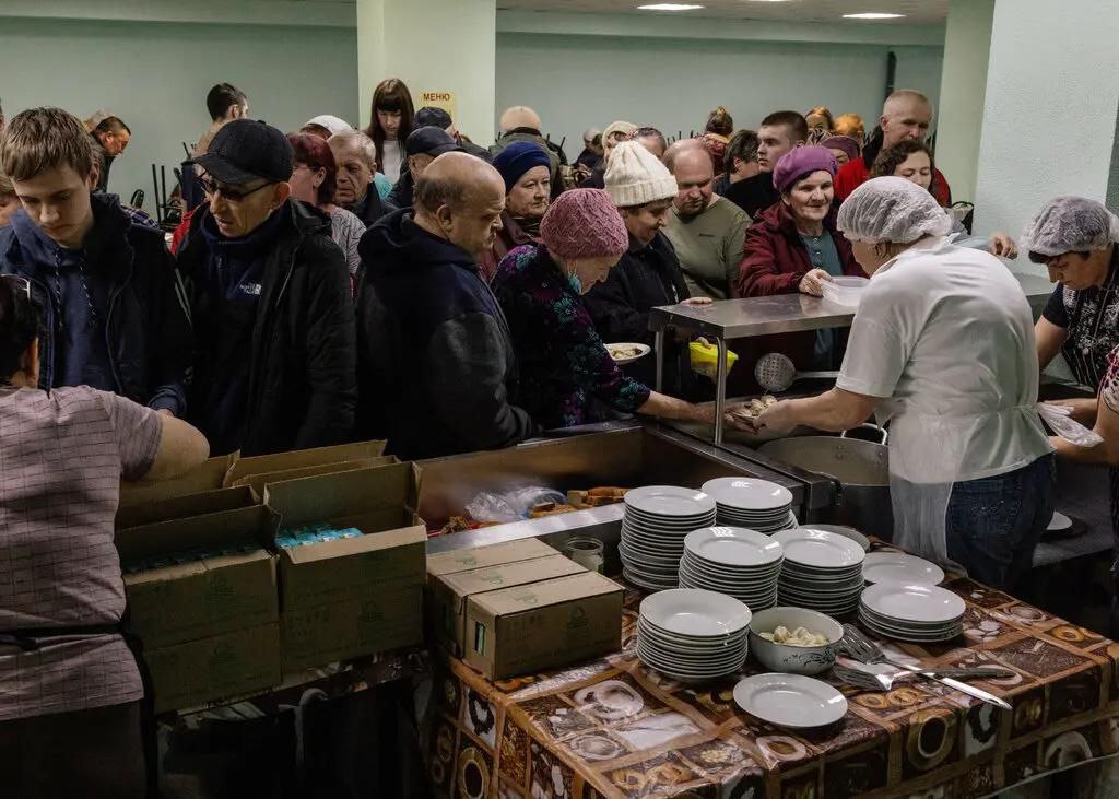 Фото пункта общественного питания. Источник - nytime.com