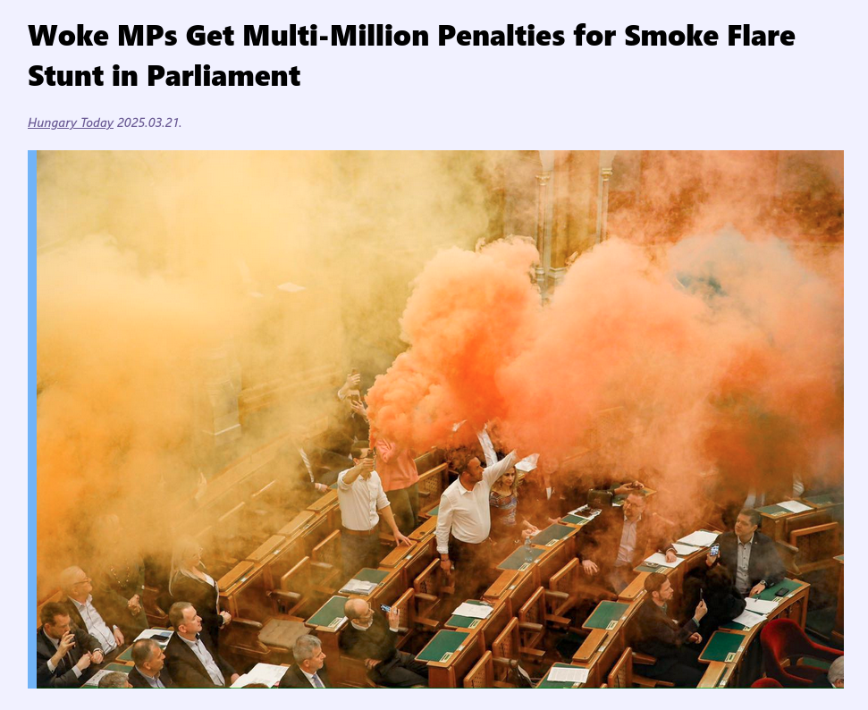 Снимок загловка на hungarytoday.hu