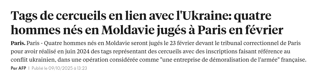 Снимок заголовка на lexpress.fr/societe/tags-de-cercueils-en-lien-avec-lukraine-quatre-hommes-nes-en-moldavie-juges-a-paris-en-fevrier-FCMOKZVSBZF6LEMNNBMGZEPK5Y/?cmp_redirect=true