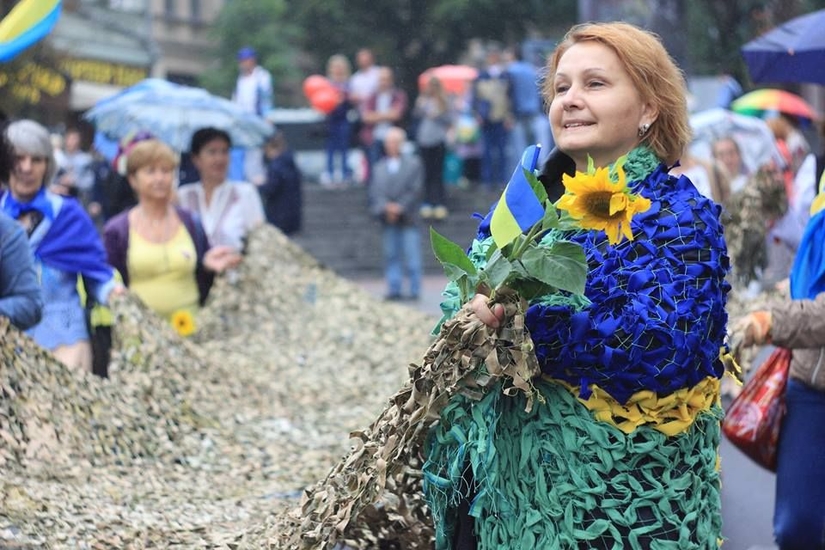 "Марш непокоренных" на Майдане на День Независимости в 2016 году
Фото: newarmy.in.ua